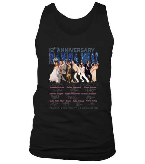 12th anniversary Mamma Mia Tank Top Unisex