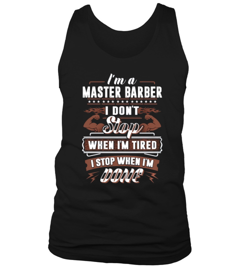 Master Barber Tank Top Unisex