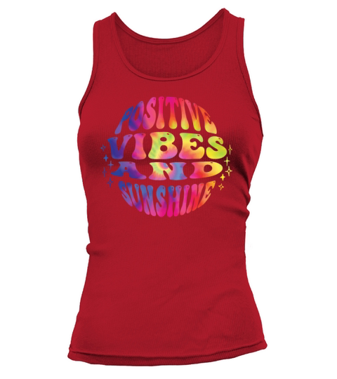 Positive Vibes and Sunshine Summer Party Tank top Woman