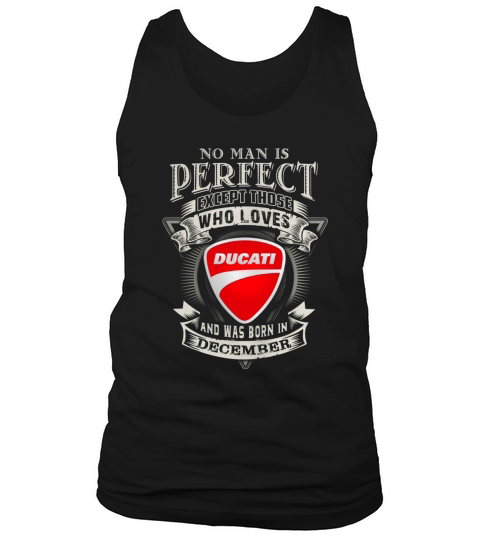 Man Ducati Dezember Tank Top Unisex