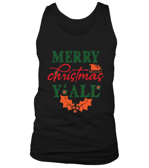 Merry Christmas Yall Tank Top Unisex