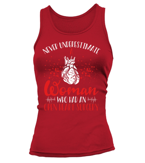 Post Attack Recovery Open Heart Surgery Tank top Woman