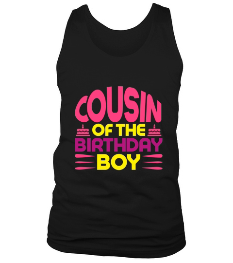 Cousin of the birthday boy Tank Top Unisex