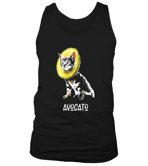 Avogato Cat Shirt Funny Avocado Cat Shirt Funny Cat Apparel Tank Top Unisex