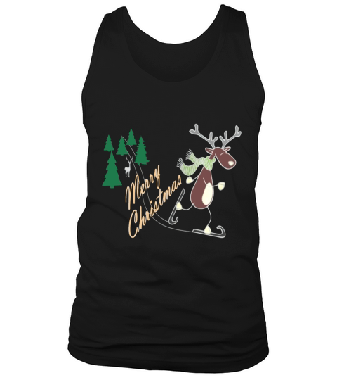 Christmas Reindeer L T-Shirts Tank Top Unisex