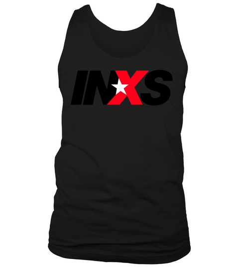 Inxs Band Logo Tank Top Unisex