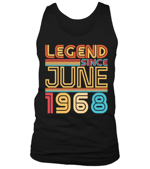 Retro 1968 June Tank Top Unisex