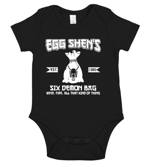 Six Demon Bag Big Trouble In Little China Short Sleeve Baby One-Piece