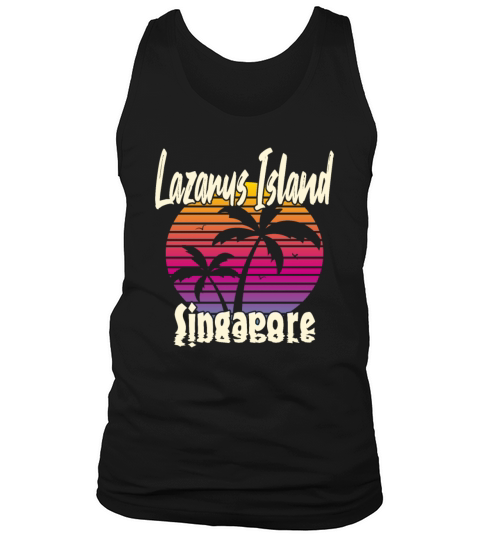 Lazarus Island Singapore Tank Top Unisex
