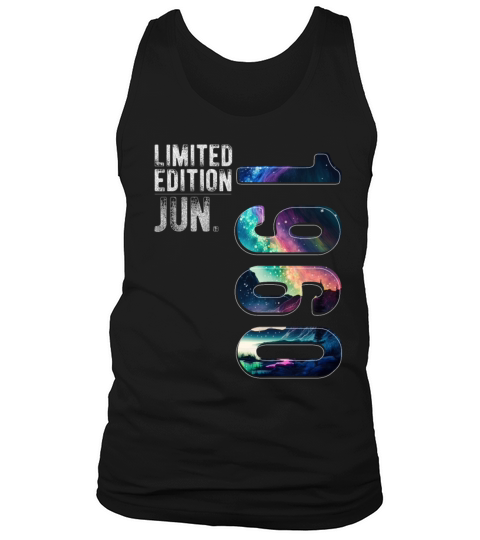 Limited Edition 1970 June Birthday Polar Lights Tank Top Unisex