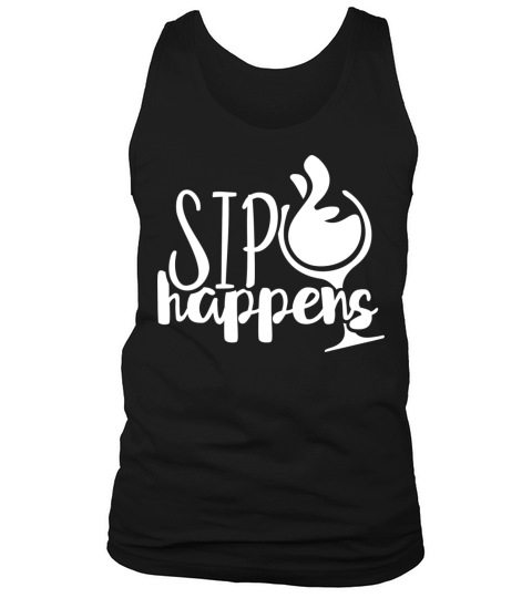 Sip Happens Tank Top Unisex
