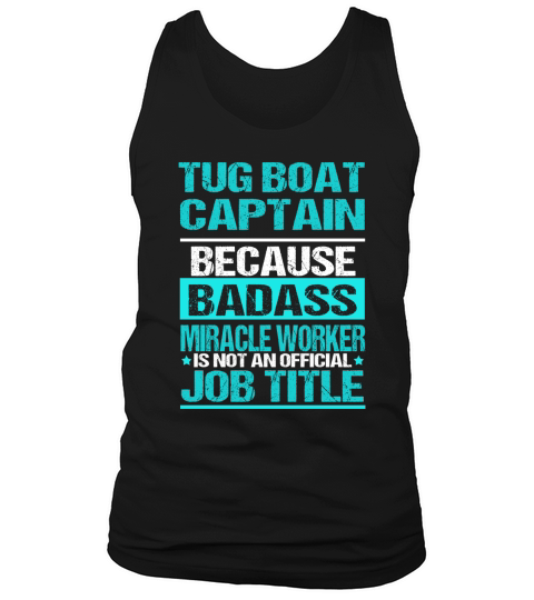 TUG BOAT CAPTAIN Tank Top Unisex