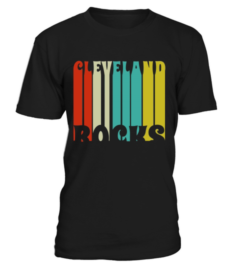 Cleveland Rocks Retro Vintage Shirt T-Shirt Unisex