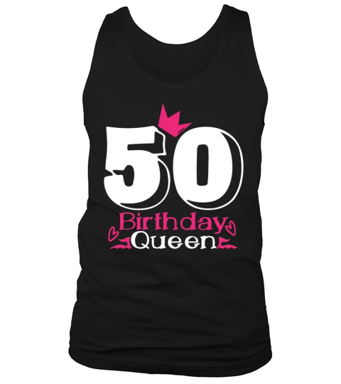 50th Birthday 50 Fifty Fiftieth Age Anniversary Tank Top Unisex