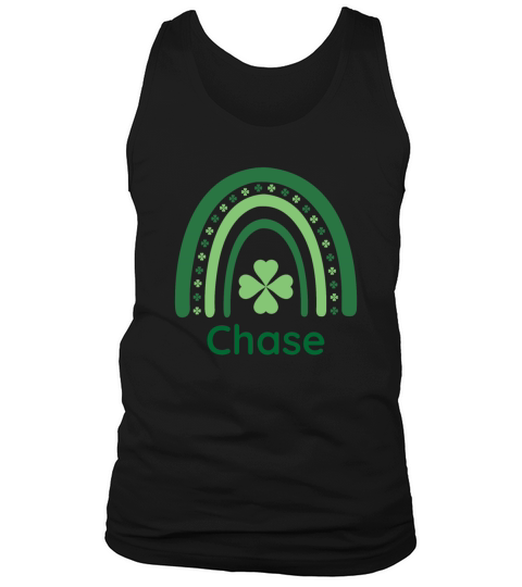 Chase Clover Charm Boho Rainbow Tank Top Unisex