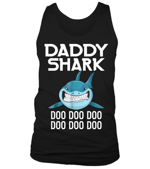 Daddy Shark- baby shark Tank Top Unisex