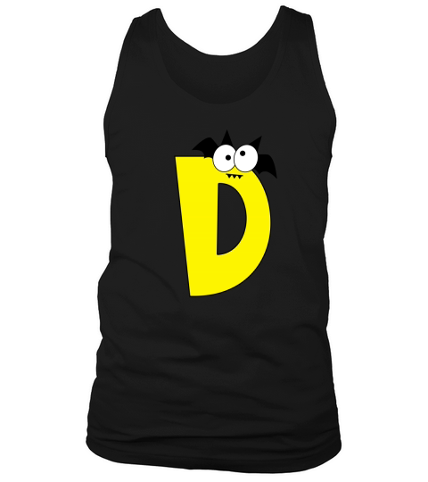 Halloween Alphabets Clipart D Tank Top Unisex