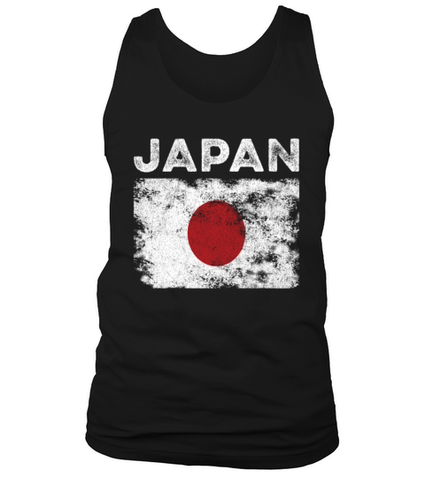 Japan Flag Distressed - Japanese Flag Tank Top Unisex