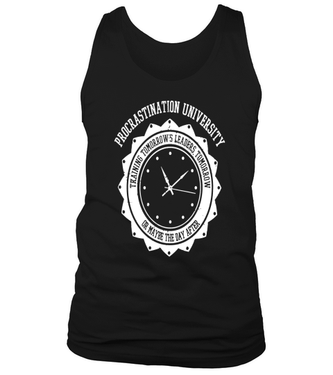 Procrastination University Tank Top Unisex