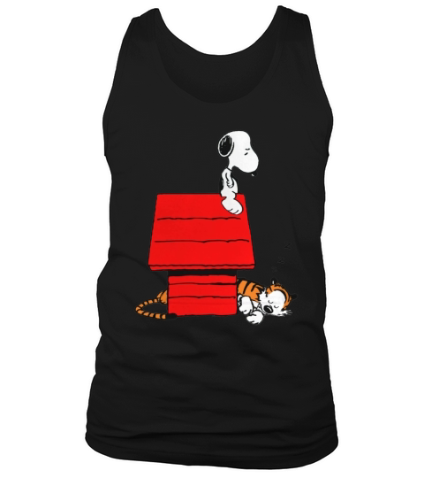 Snoopy and Hobbes Tank Top Unisex