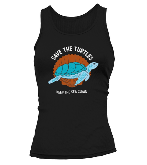 Save The Turtles Sea Turtle Ecology Tank top Woman