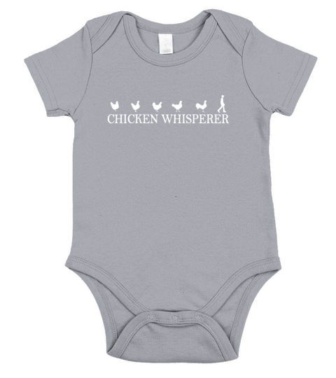 Chicken Whisperer Farmer Short Sleeve Baby One-Piece