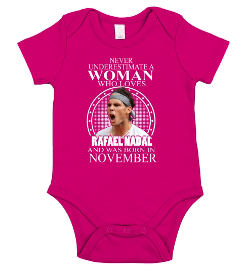Rafael Nadal Short Sleeve Baby One-Piece