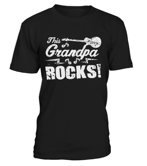 This Grandpa Rocks T-Shirt Unisex