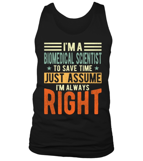 Biomedical Scientist Tank Top Unisex