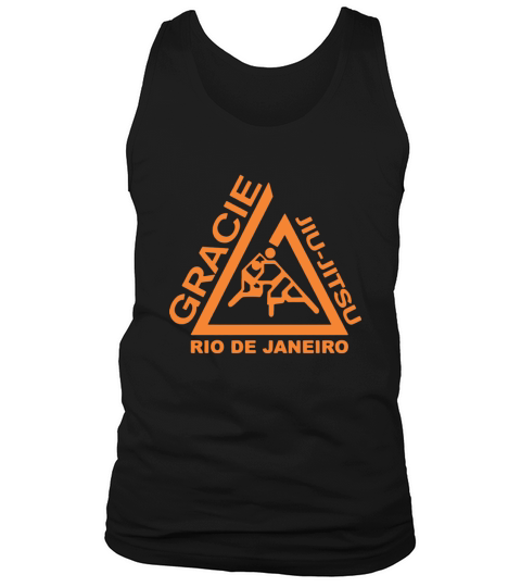 Gracie jiu Jitsu Mens Cool Juijitsu Tank Top Unisex