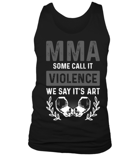 mma violence Tank Top Unisex