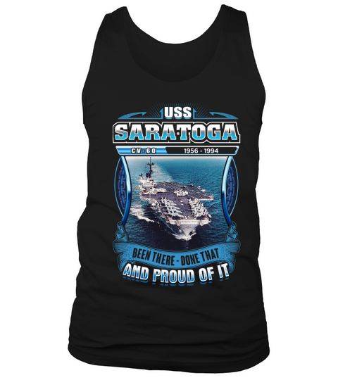 USS Saratoga CV-60 Tank Top Unisex