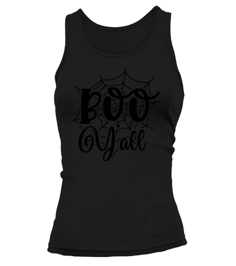 Halloween Doormat Boo Yall Halloween Decor Doormat Tank top Woman