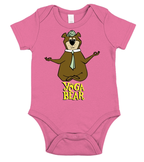 Yoga Yogi Bear Short Sleeve Baby One-Piece