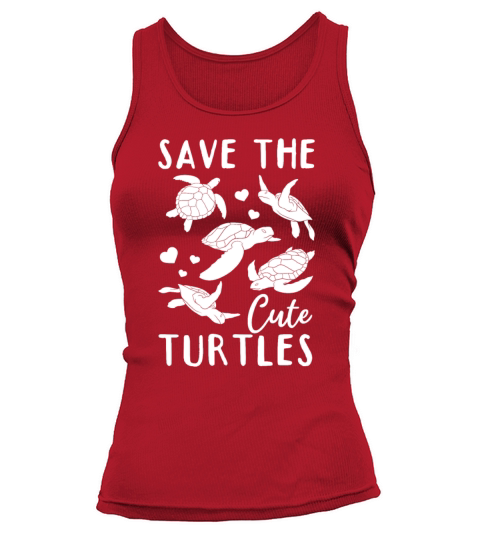 Sea Turtle Lover Cute Turtles - Save The Cute Tank top Woman