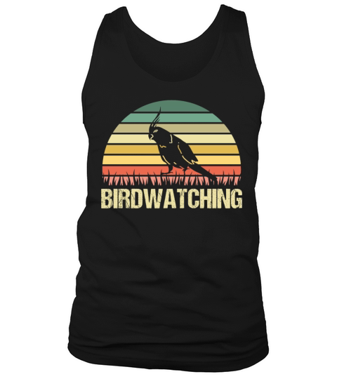 Bird Watching Vintage Birding Tank Top Unisex