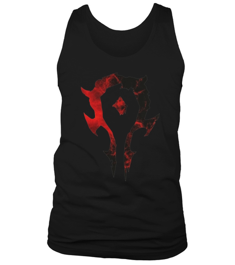 HORDE RED FLAMES Tank Top Unisex