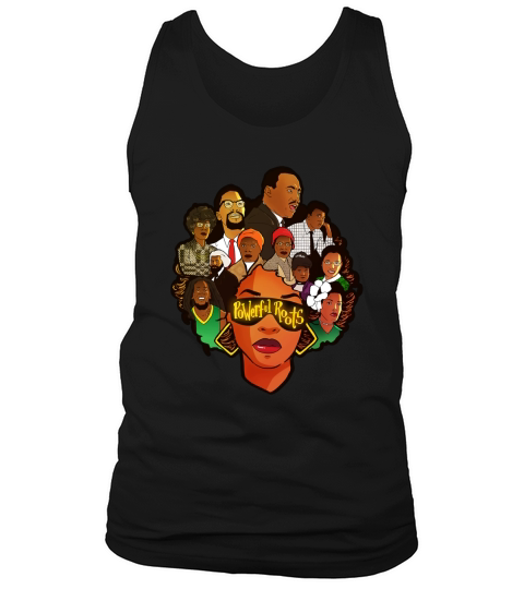 Powerful Roots Black History Month I Love My Roots shirt Tank Top Unisex