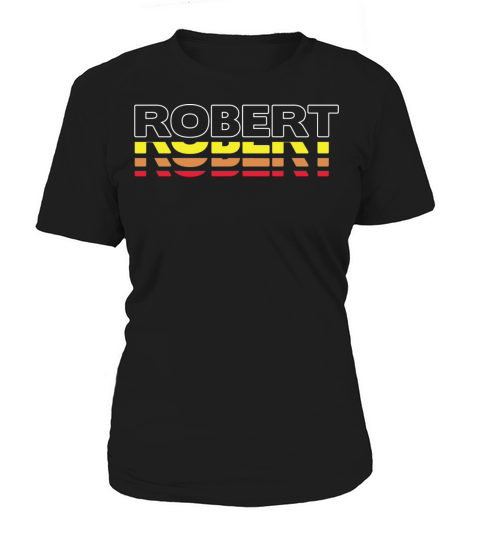 Robert First Name Funny Vintage Sunset Robert Women's T-Shirt