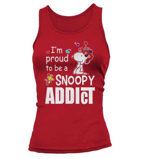 Snoopy Addict Tank top Woman