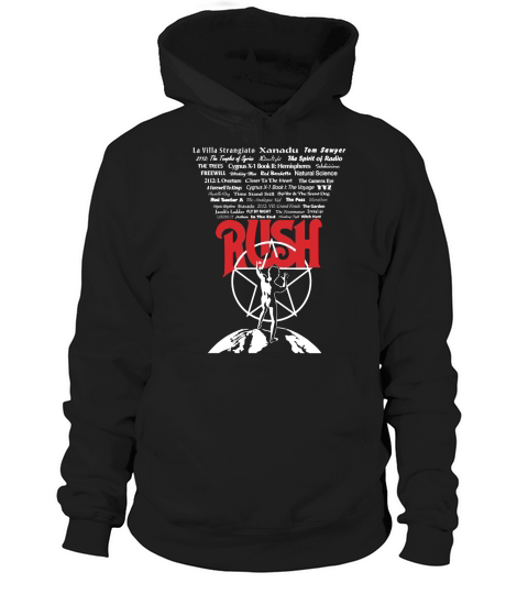 Rush band Hoodie Unisex