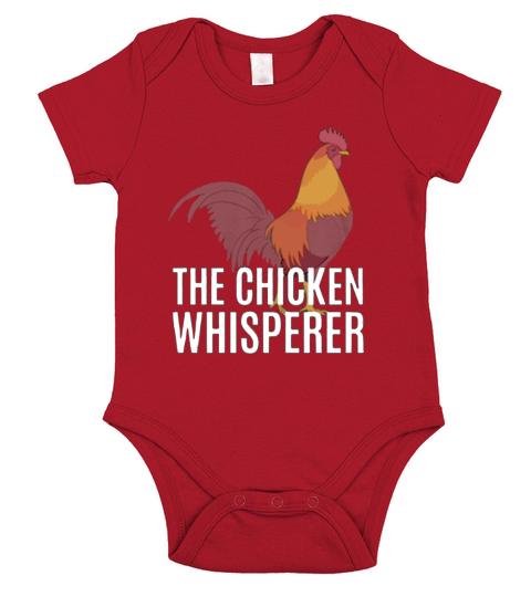 Chicken Whisperer T-shirt Short Sleeve Baby One-Piece