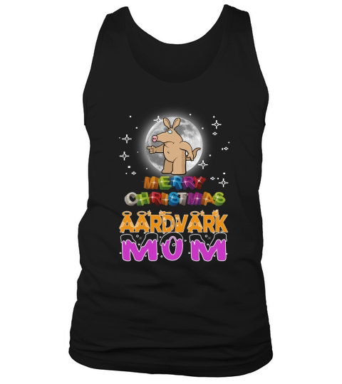 Aardvark Mom Aardvark Ugly Christmas Sweater Tank Top Unisex