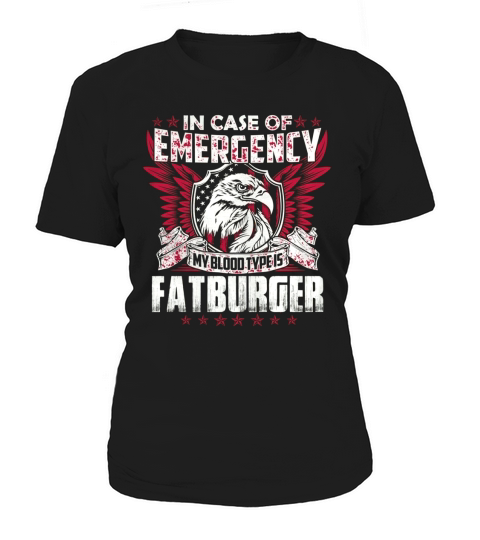 Funny Vintage Style Tshirt for FATBURGER Women's T-Shirt