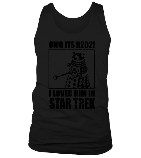 OMG its r2d2 I loved him in Tank Top Unisex