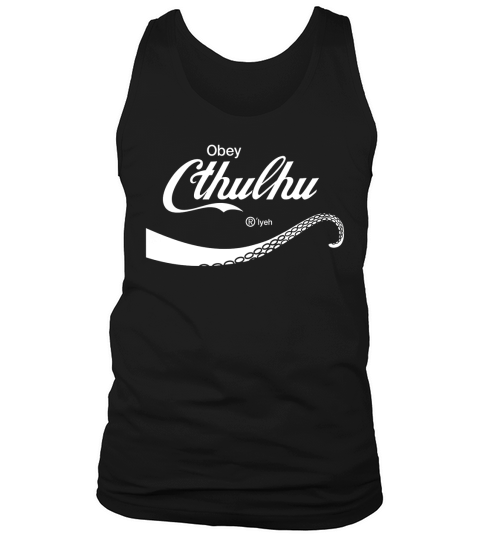 LOVECRAFT OBEY CTHULHU CTHULHU GEEKCOLA Tank Top Unisex
