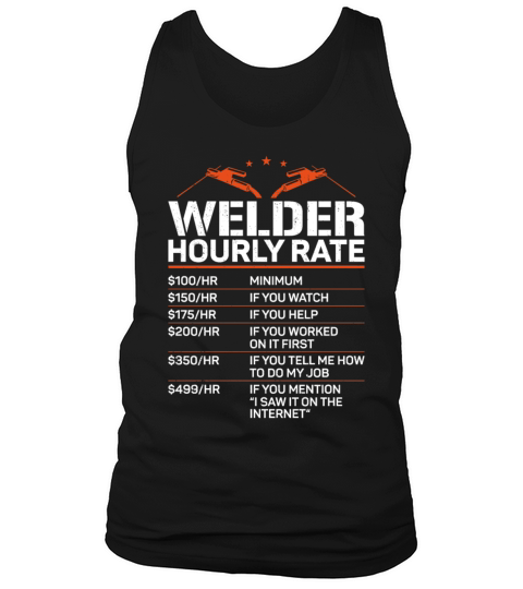 Welder Welding Vintage Welder Tank Top Unisex