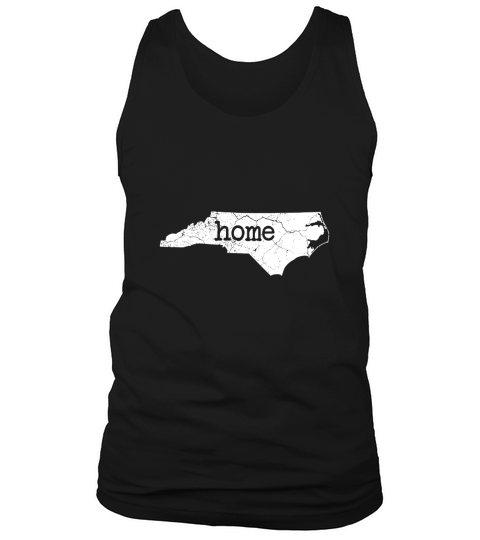 Distressed North Carolina Home Shirt North Carolina Shirt Tank Top Unisex