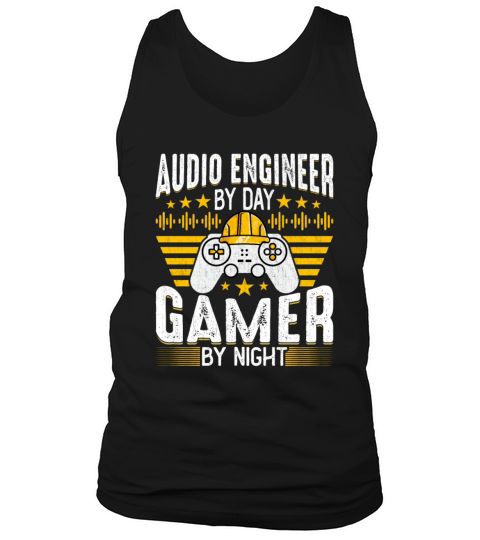Audio Engineer - Funny Audio Engineering Gamer Tank Top Unisex