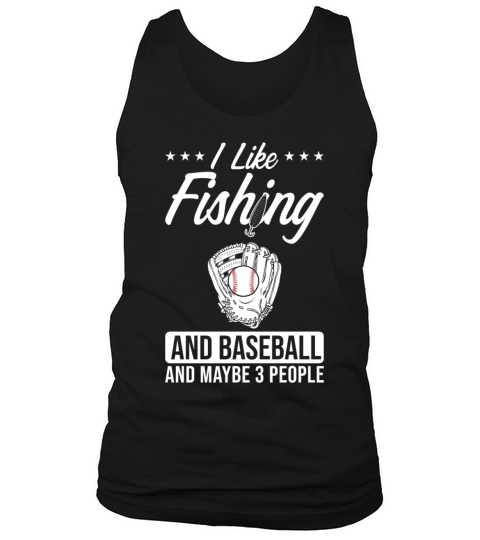 Baseball and Fishing Tank Top Unisex